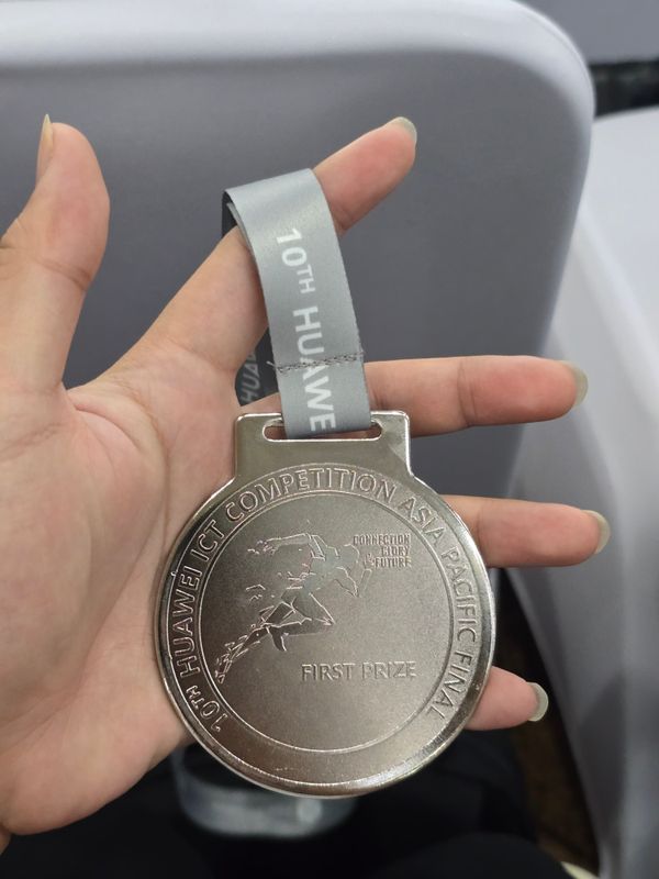 First Prize: Huawei ICT Competition APAC Final 2025–2026